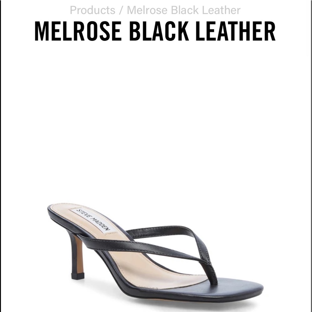 Steve Madden Melrose Sandals in black